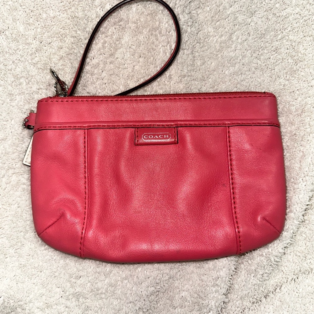 Coach Daisy Spectator Wristlet/Cosmetic Bag